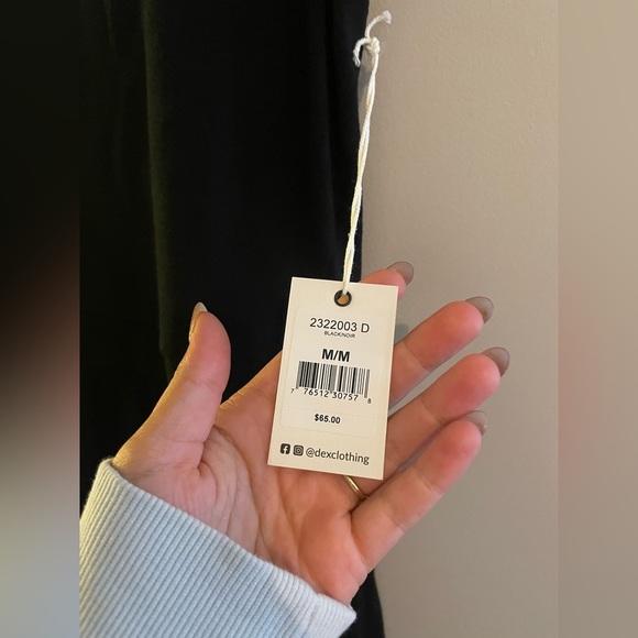 Dex Black Athletic Dress New with Tags - Picture 3 of 6